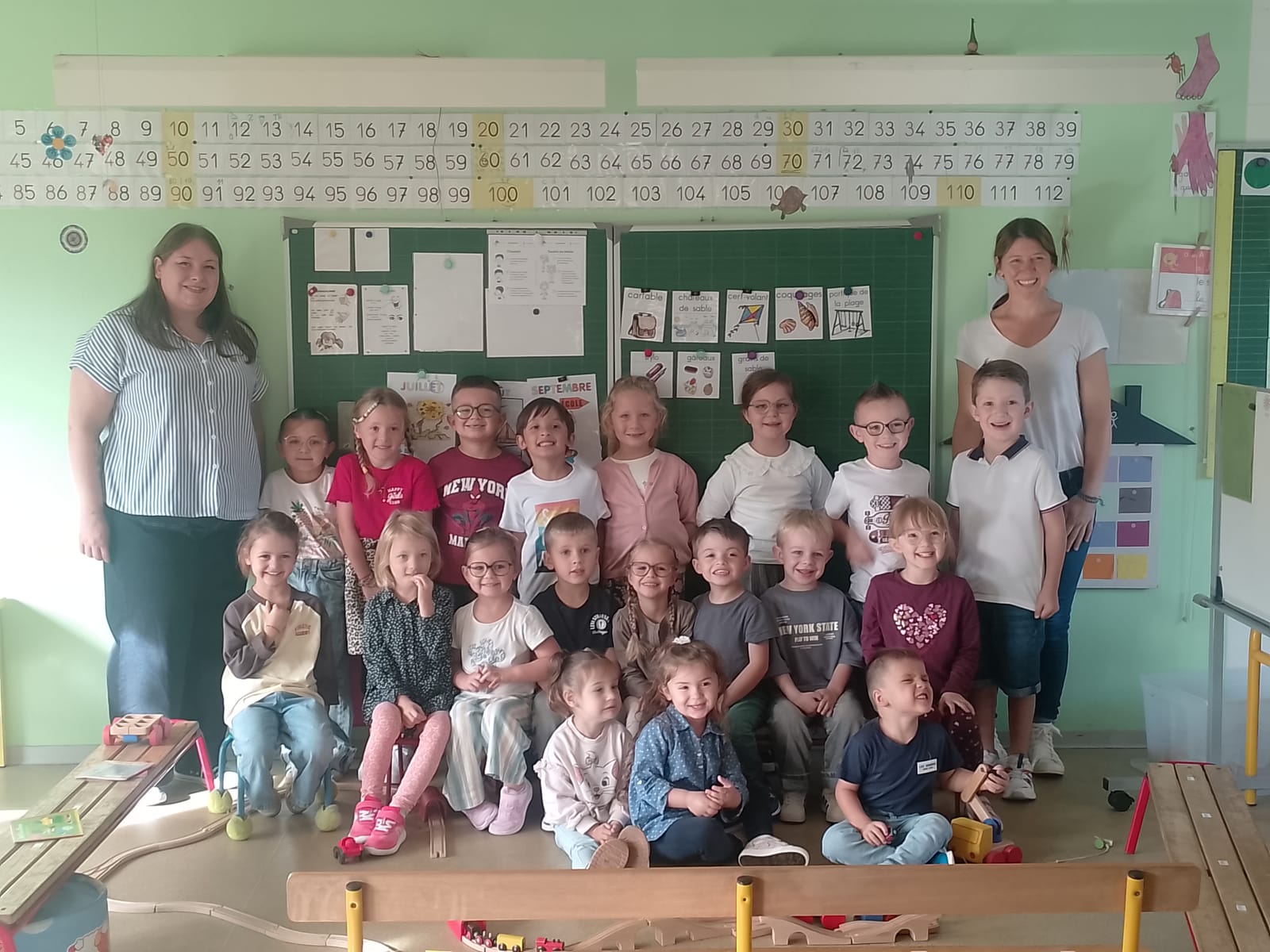 The nursery and CP class