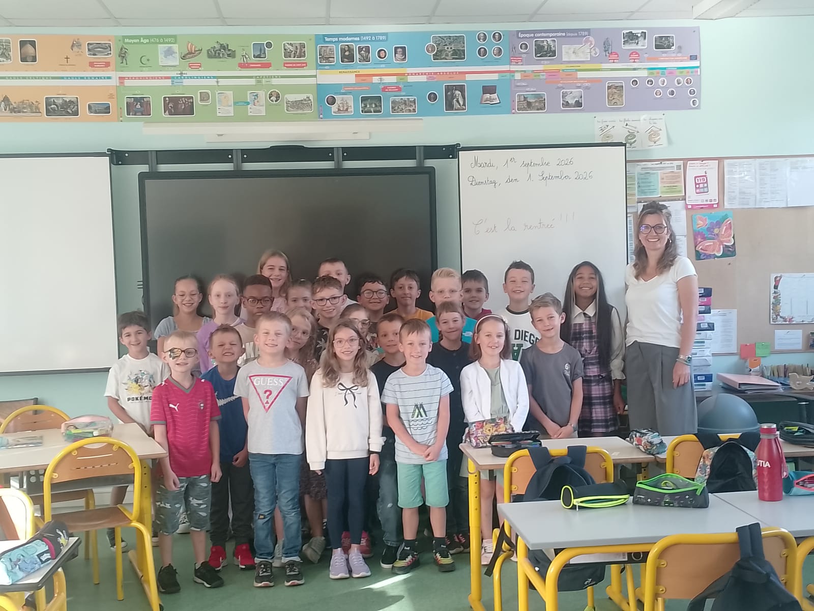 The CE1 to CM2 class