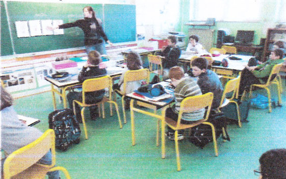Obst- und Gemüse-Workshop im Klassenzimmer