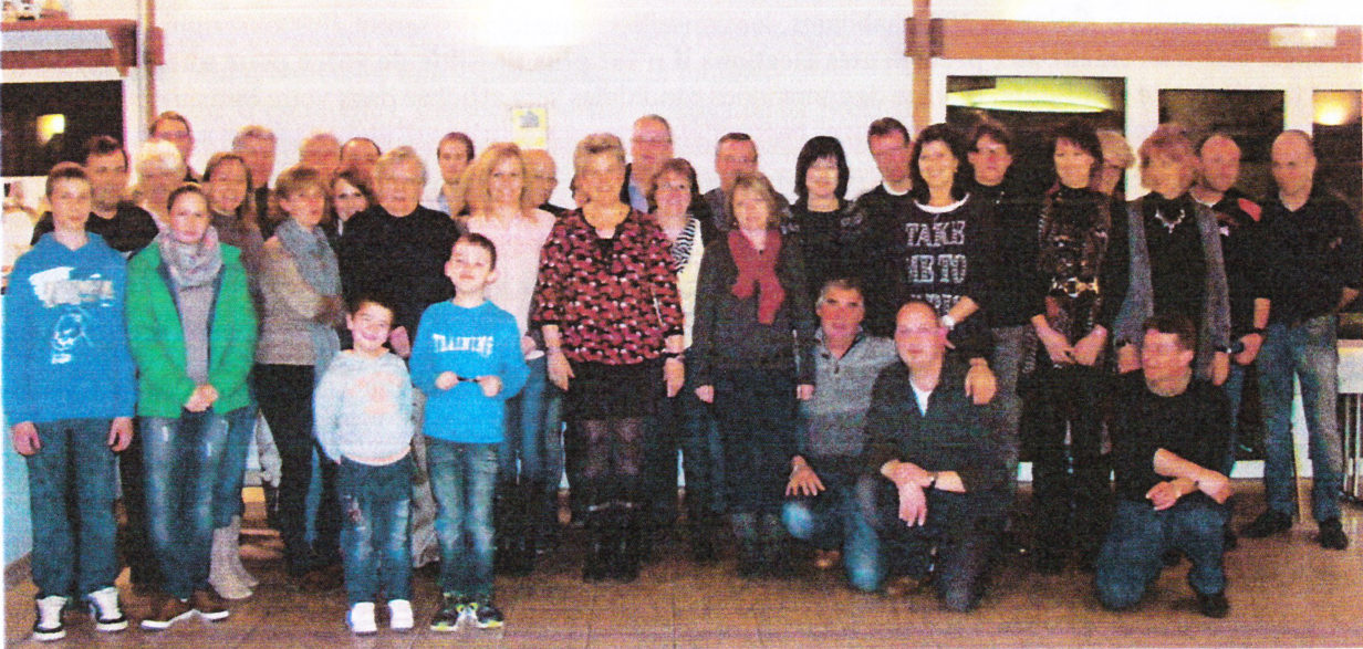 Gruppenfoto vom Wiedersehensabend