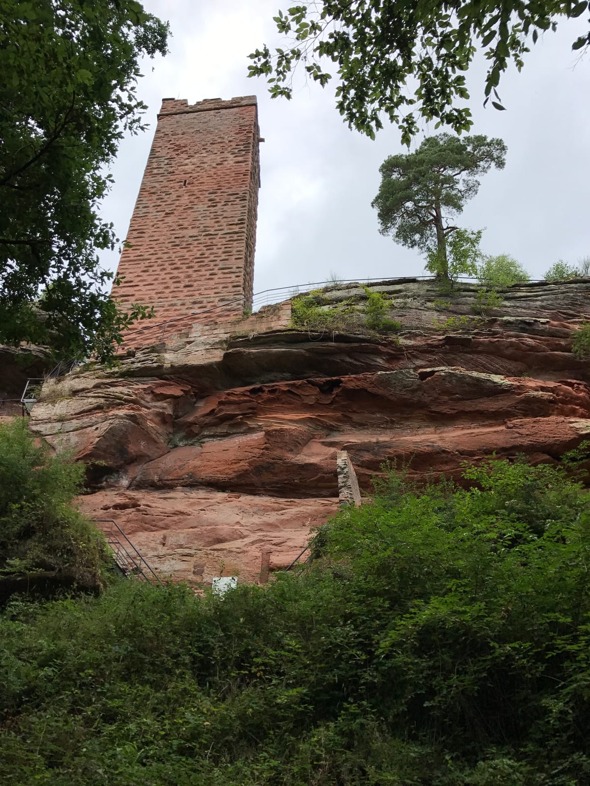 Die Ruine der Burg Waldeck