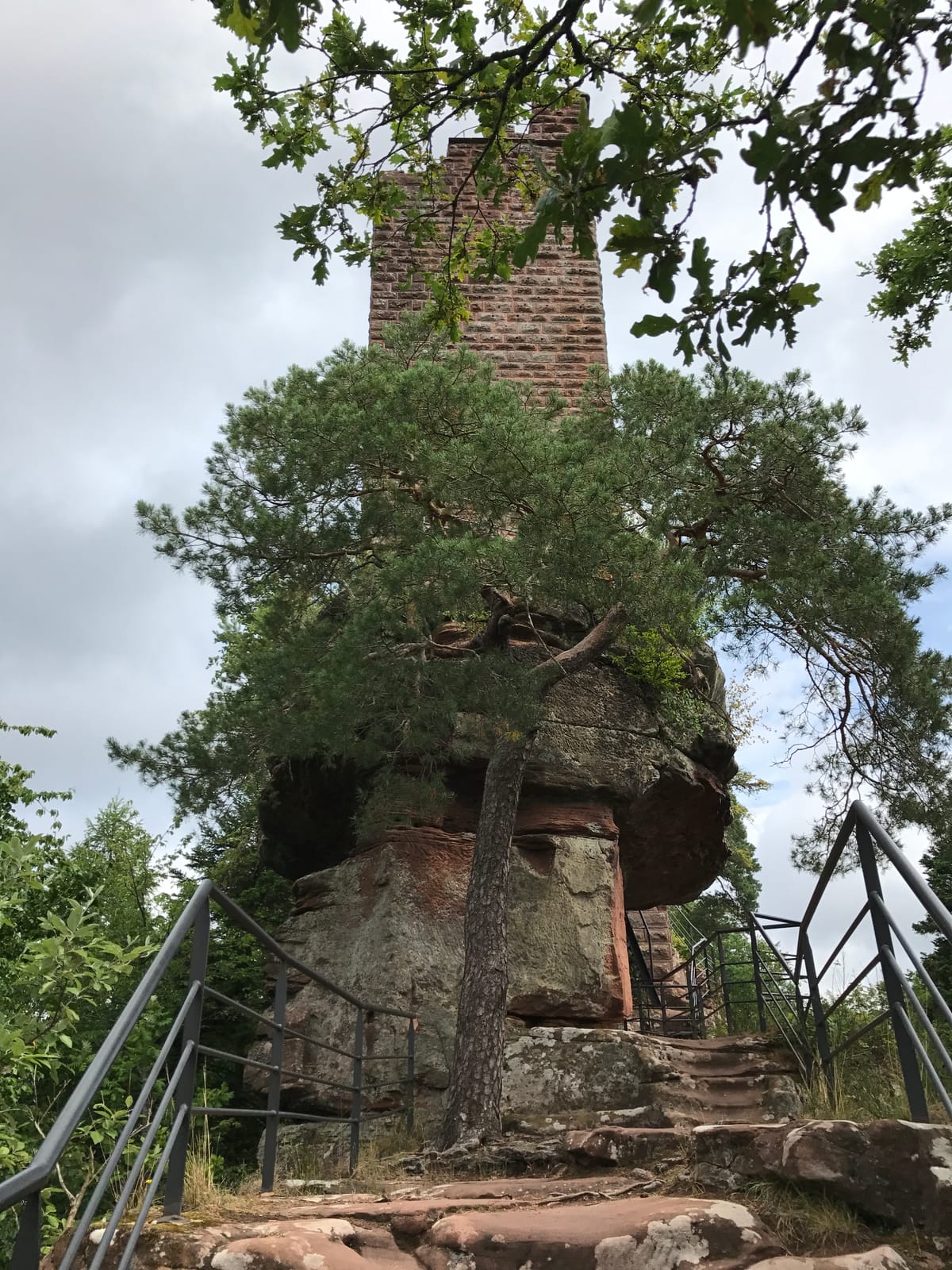 Die Ruine der Burg Waldeck