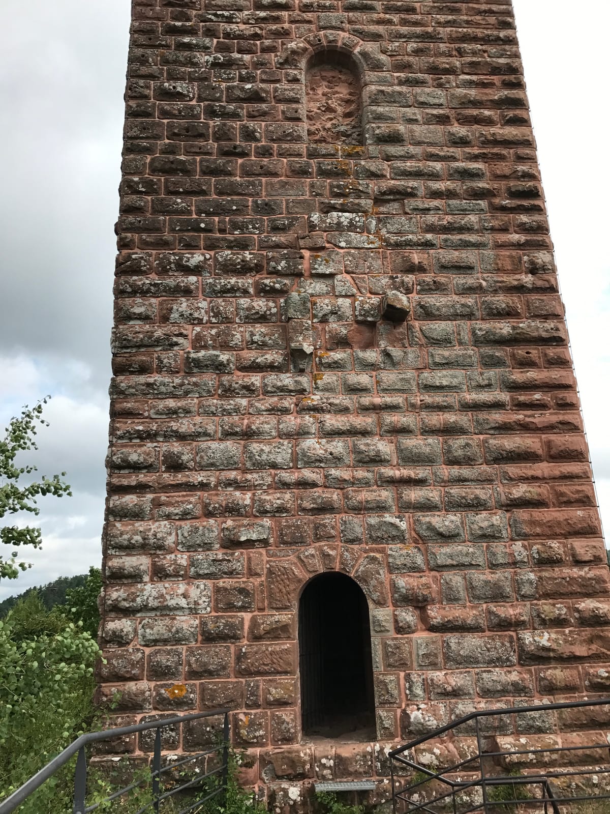 Die Ruine der Burg Waldeck